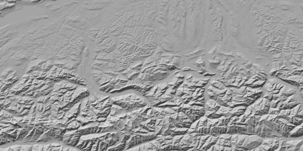 Hillshade Lapakgis 3D Terrain Maps
