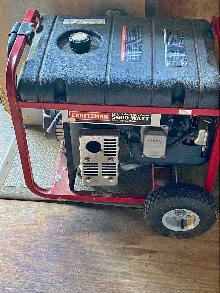 Craftsman 5600 Watt Generator