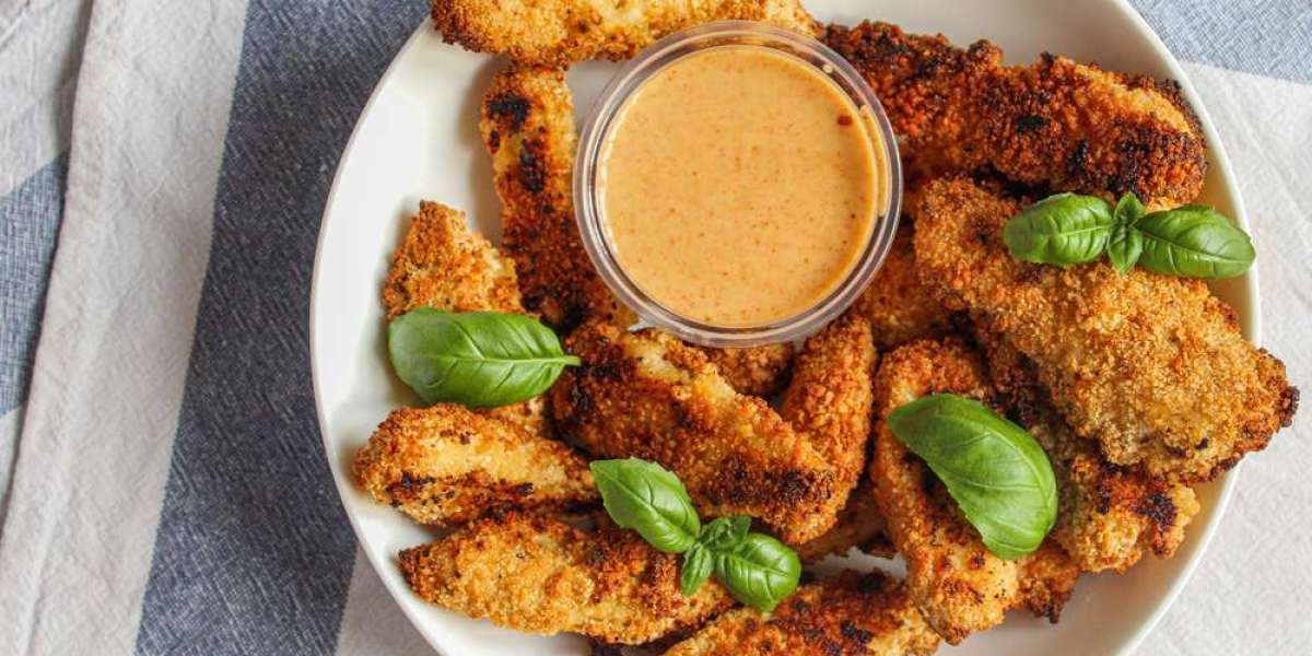 Raising Canes Copycat Chicken Tenders Recipe with Dipping Sauce