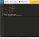 pythononlineeditor