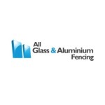 All glass and aluminium fencing