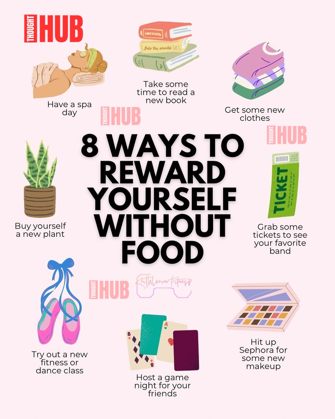 8 Ways To Reward Yourself Without Food - ThotHub.com