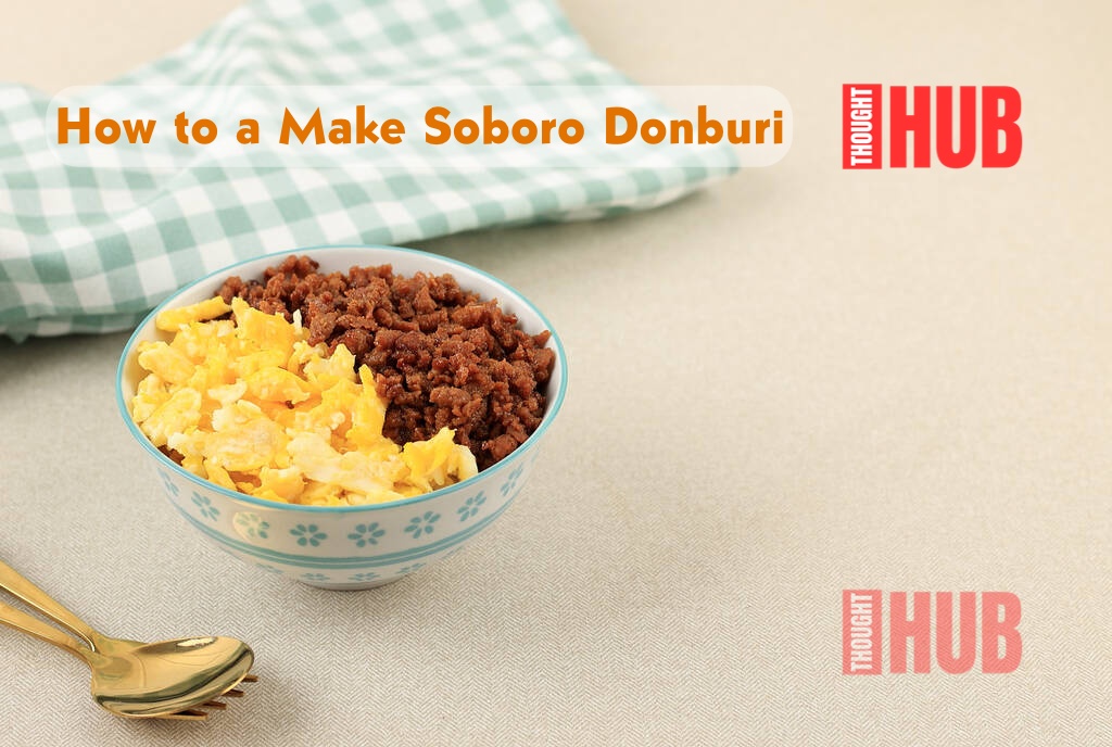 How to a Make Soboro Donburi - In Details