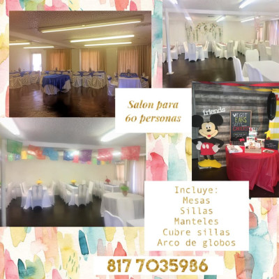 Salon Chico para fiestas 50 personas Profile Picture