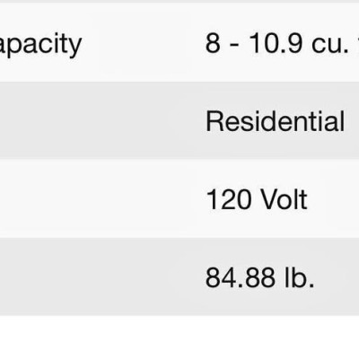New 10 cu. ft. Chest Freezer Profile Picture