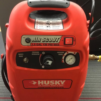 Husky Air-Scout 1.5 gallon 135 PSI Max Air Compressor Profile Picture