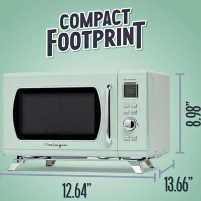 Microwave - Retro - Smeg Knockoff brand - Seafoam - Like new, still in the packaging Profile Picture