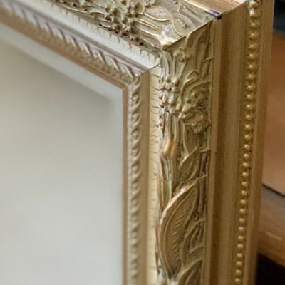 Silverwood Products Little Rock Arkansas Gold Mirror 21” x 27” Profile Picture