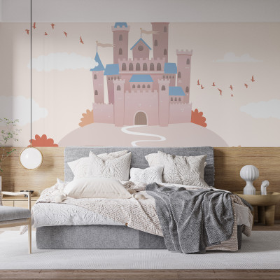 Childrens Fairytale Castle Wallpaper Mural Profile Picture