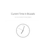 Time in Brussels