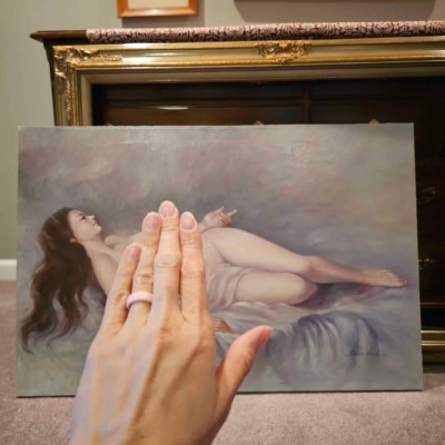 Susan Park original signed nude oil painting Profile Picture