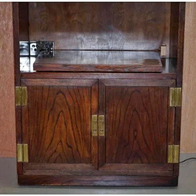 Henredon Military Campaign Media Cupboards Profile Picture