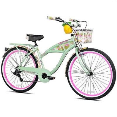 Women's Margaritaville Cruiser Bike 26" pineapple Frame, Green Profile Picture