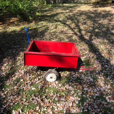 36” Red Devil load hog—lawn dump cart Profile Picture